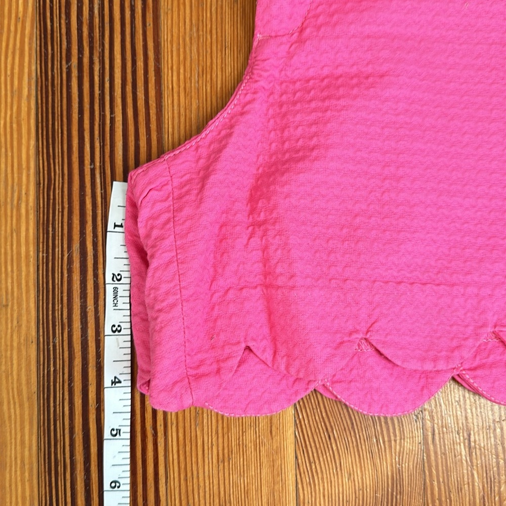 Lilly Pulitzer, hot pink scallop shorts - Picture 6 of 6